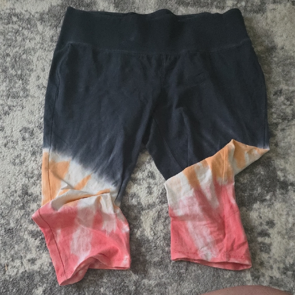 Colorful Tie-Dye Leggings